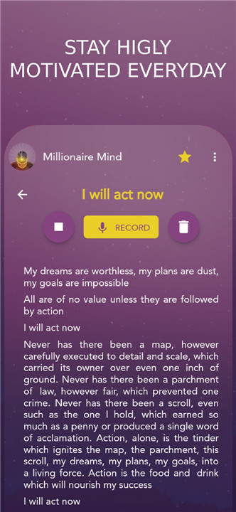 Millionaire Mind - Motivation screenshot