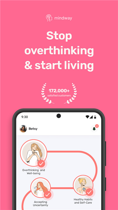 Mindway: Stop Overthinking screenshot