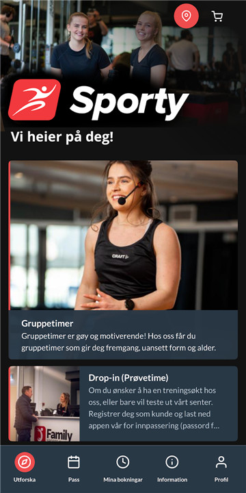 Sporty Norge screenshot