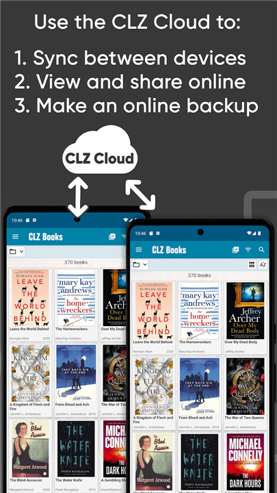 CLZ Books - library organizer screenshot