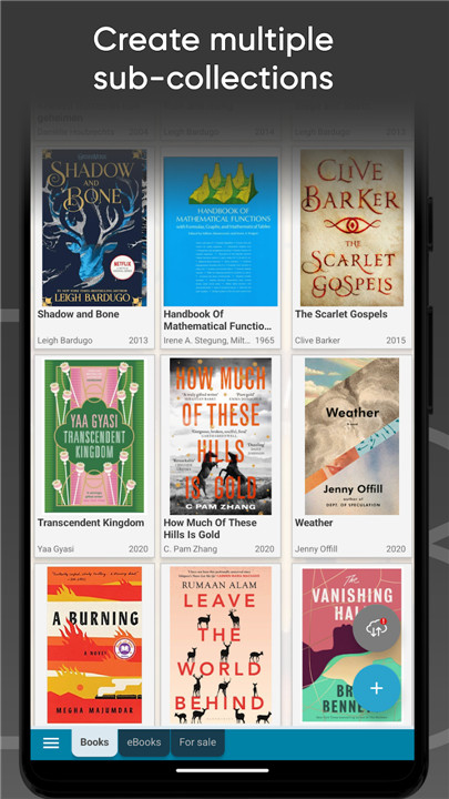 CLZ Books - library organizer screenshot