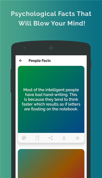 Amazing Psychology Facts screenshot