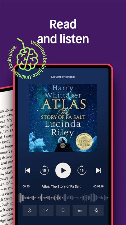 Nextory: Audiobooks & E-books screenshot