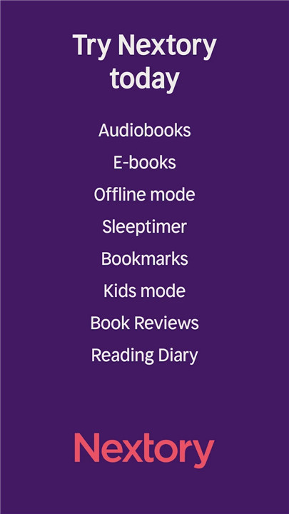 Nextory: Audiobooks & E-books screenshot