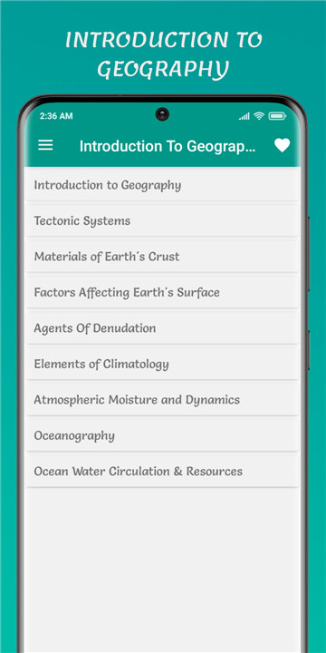 Introduction To Geography screenshot