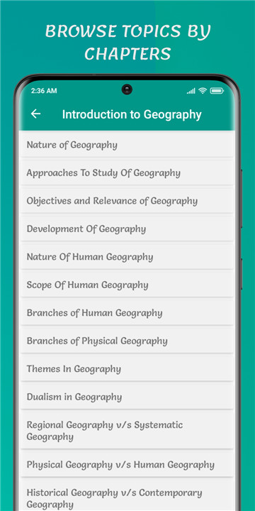 Introduction To Geography screenshot