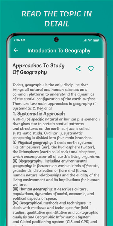 Introduction To Geography screenshot