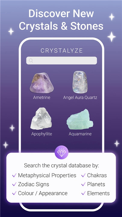 Crystalyze: Crystal Guide screenshot