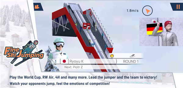 Fine Ski Jumping screenshot