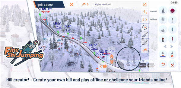 Fine Ski Jumping screenshot