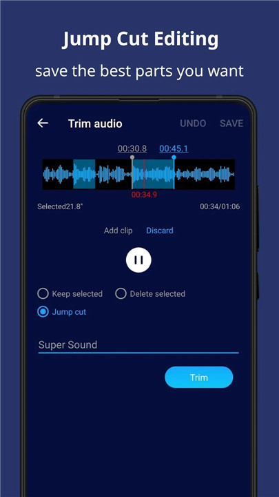 Music Audio Editor, MP3 Cutter screenshot