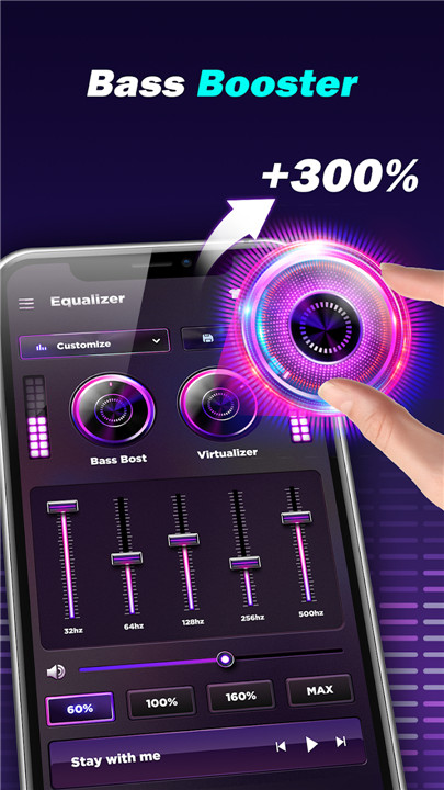 Bass Volume Booster-Equalizer screenshot