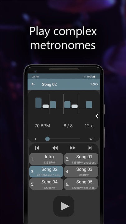 Camtronome - Pro Metronome screenshot