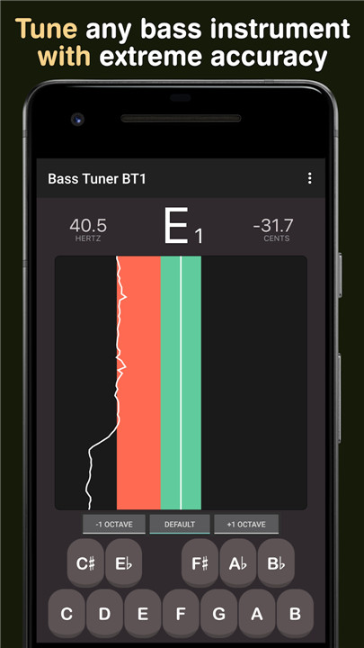 Bass Tuner BT1 screenshot