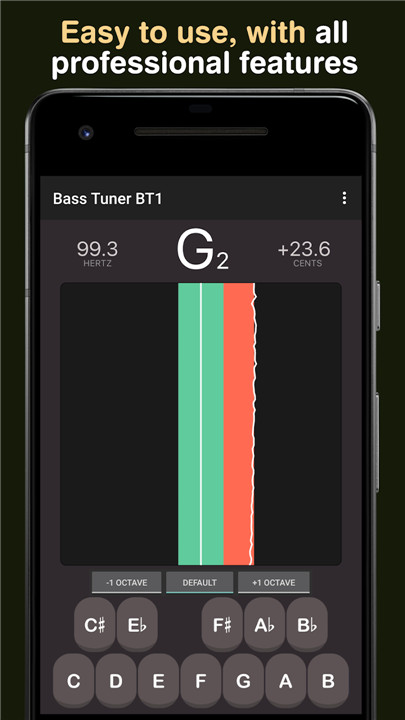 Bass Tuner BT1 screenshot