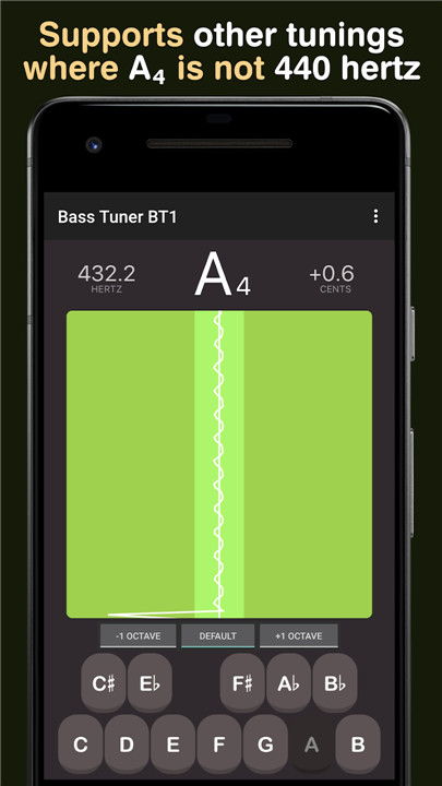 Bass Tuner BT1 screenshot