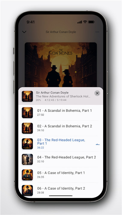 PlayBook Lite Audiobook Player screenshot