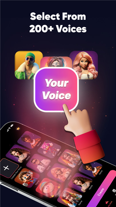 VocalMe Music: AI Cover Songs screenshot