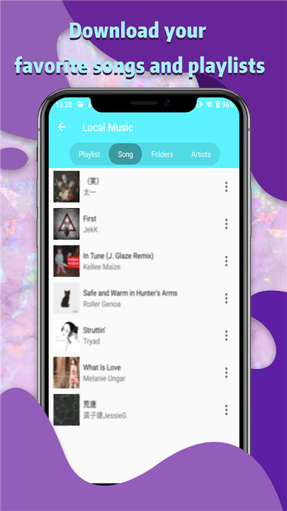 Hola Music screenshot