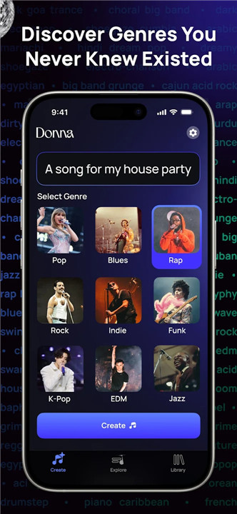 Donna AI Song & Music Maker screenshot