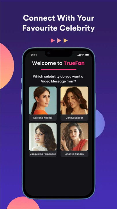 TrueFan - Get Video Messages screenshot