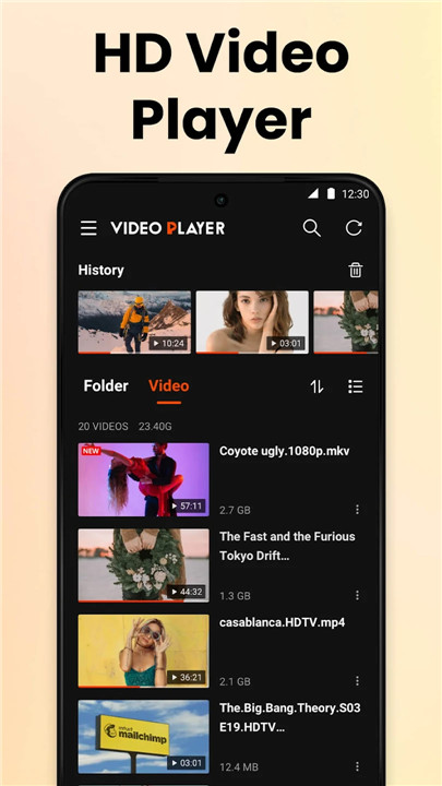 Video Player All Format HD screenshot