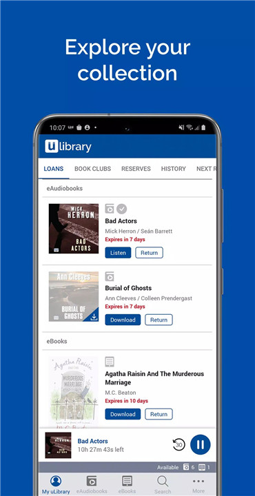 uLIBRARY screenshot