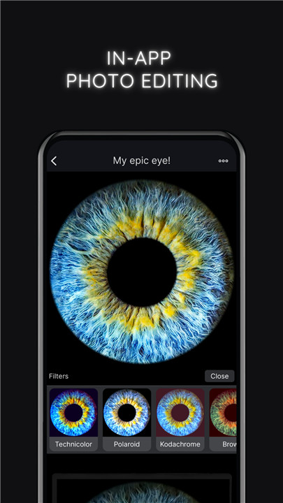 Eyepic: Epic Iris Photos screenshot