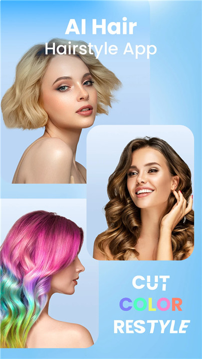 Hair Styler App - AI Hairstyle screenshot