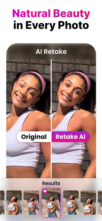 Retake AI: Face & Photo Editor screenshot