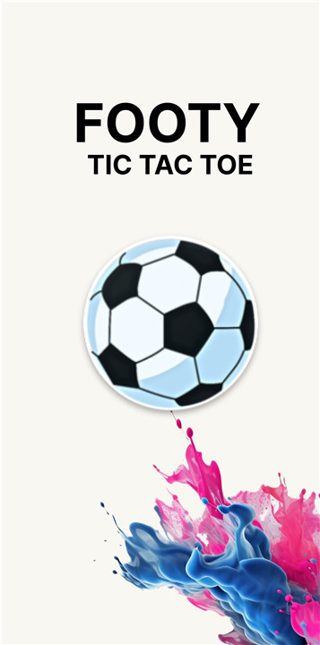 Footy tic tac toe screenshot