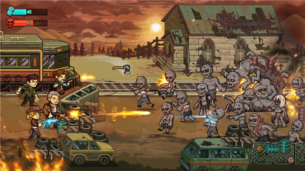 Zombie Warfare: The Death Path screenshot