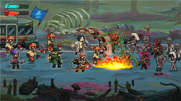 Zombie Warfare: The Death Path screenshot