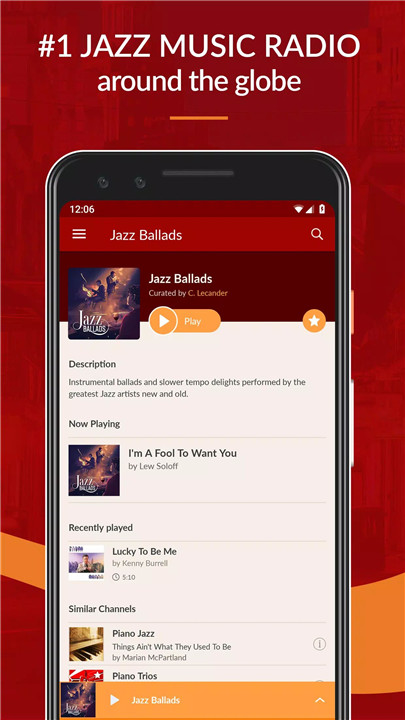 JAZZ MUSIC RADIO screenshot