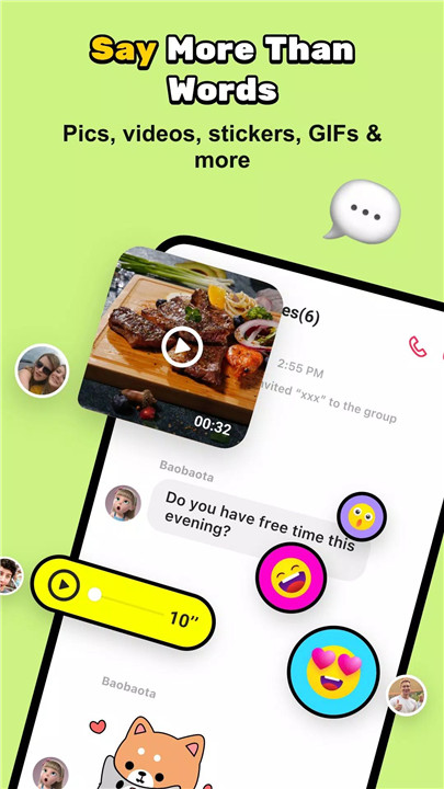 JusTalk Family Messenger screenshot