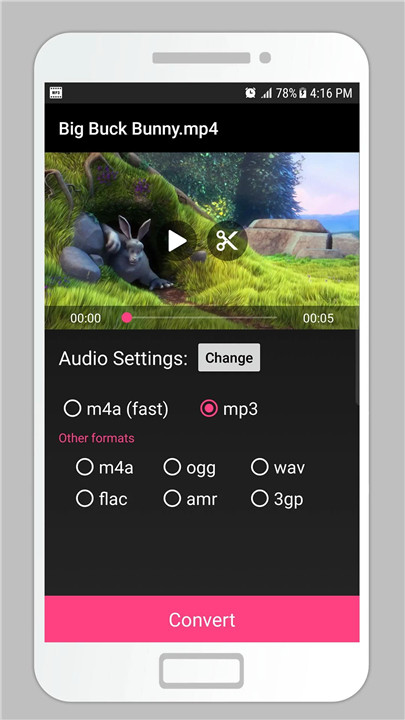 Video To Mp3 Audio Converter screenshot