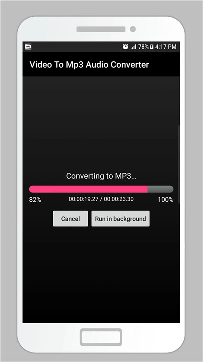 Video To Mp3 Audio Converter screenshot