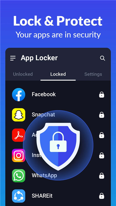 App Lock - Lock Apps, Pattern screenshot