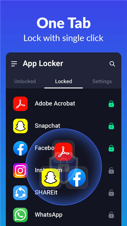 App Lock - Lock Apps, Pattern screenshot