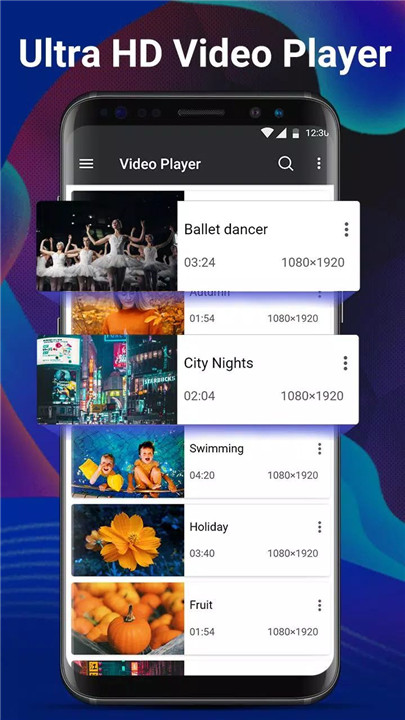 Video Player - Full HD Format screenshot