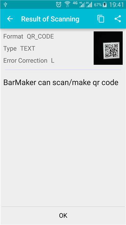 BarMaker - Creating/Scanning Q screenshot