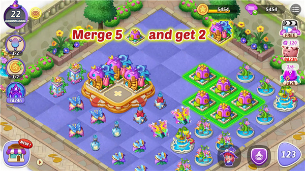 Merge Witches screenshot