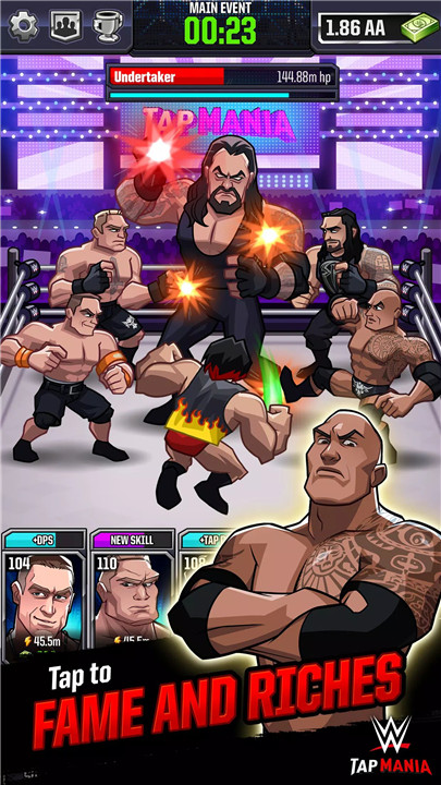 WWE Tap Mania screenshot