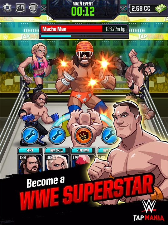 WWE Tap Mania screenshot