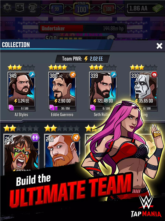 WWE Tap Mania screenshot