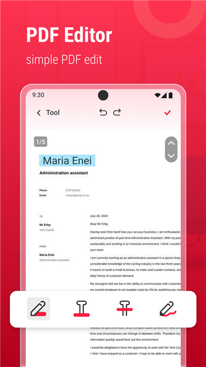 PDF Editor - PDF Reader screenshot