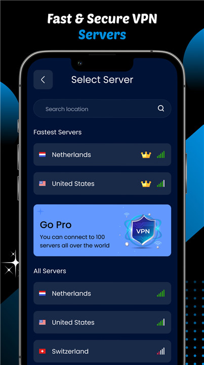 Blue VPN - VPN Proxy Master screenshot