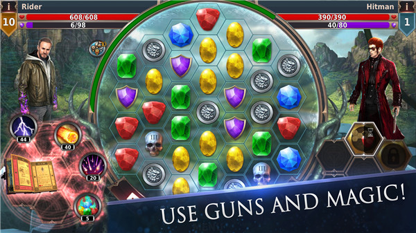 Gunspell 2 Match Gems screenshot