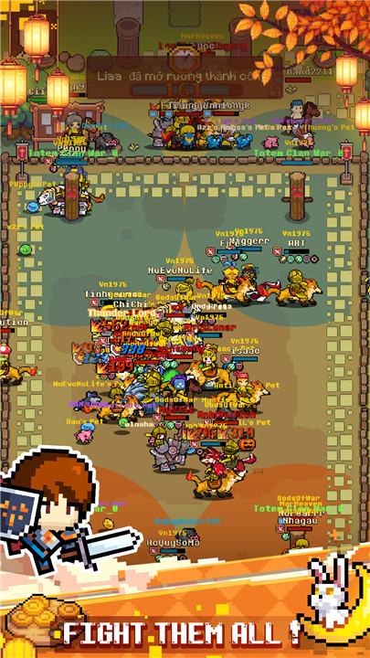 Treasure Hunter: Pixel MMO RPG screenshot