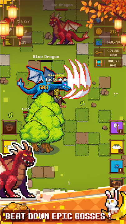 Treasure Hunter: Pixel MMO RPG screenshot